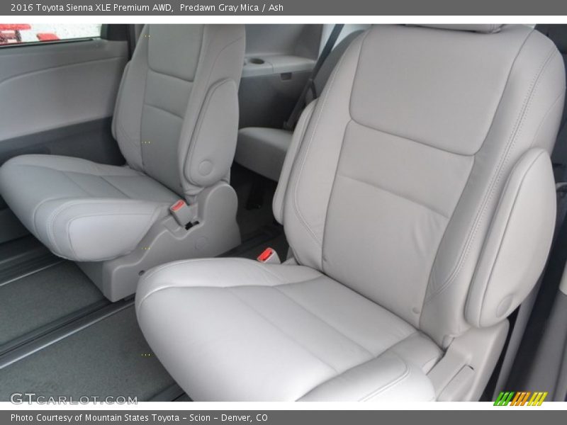 Predawn Gray Mica / Ash 2016 Toyota Sienna XLE Premium AWD