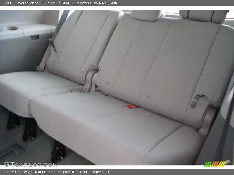 Predawn Gray Mica / Ash 2016 Toyota Sienna XLE Premium AWD