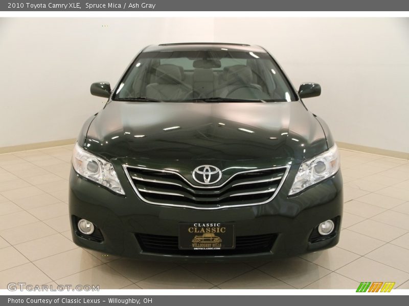 Spruce Mica / Ash Gray 2010 Toyota Camry XLE