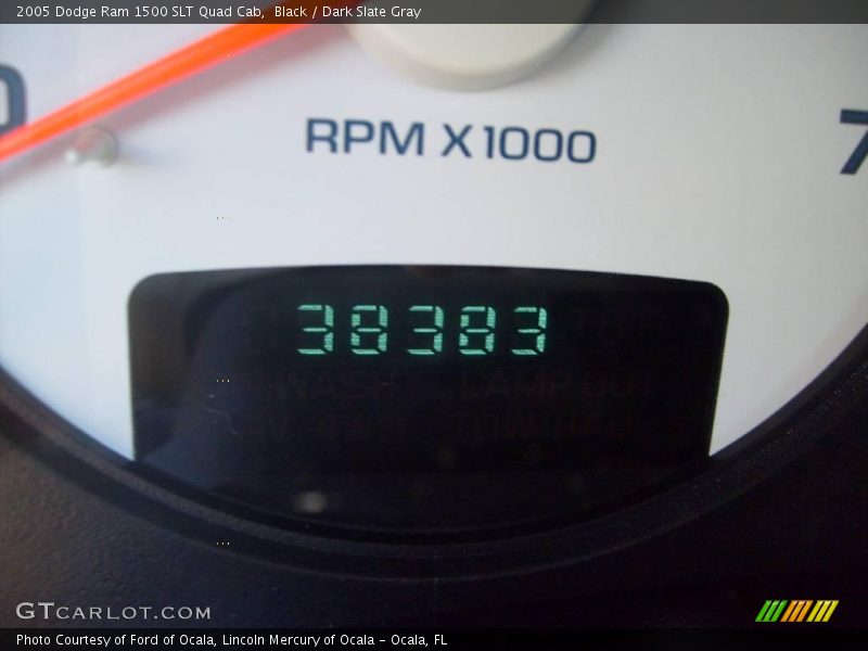Black / Dark Slate Gray 2005 Dodge Ram 1500 SLT Quad Cab