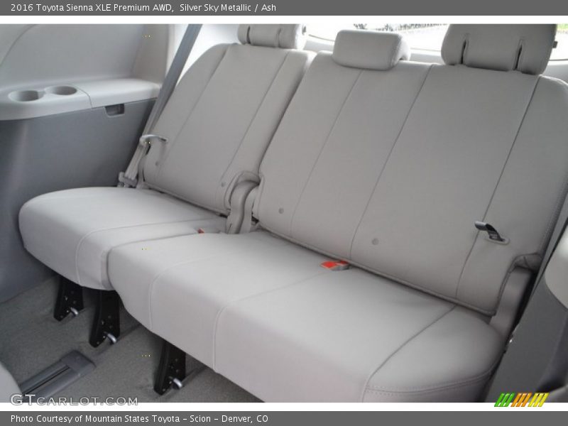 Silver Sky Metallic / Ash 2016 Toyota Sienna XLE Premium AWD