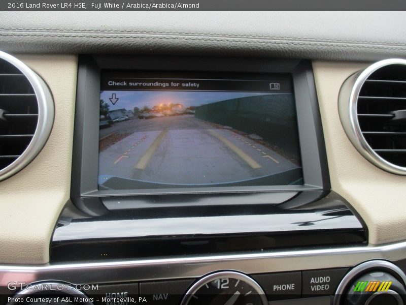 Fuji White / Arabica/Arabica/Almond 2016 Land Rover LR4 HSE