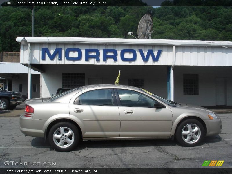 Linen Gold Metallic / Taupe 2005 Dodge Stratus SXT Sedan