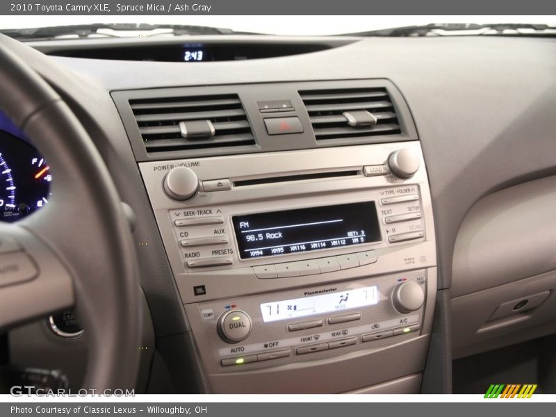 Spruce Mica / Ash Gray 2010 Toyota Camry XLE
