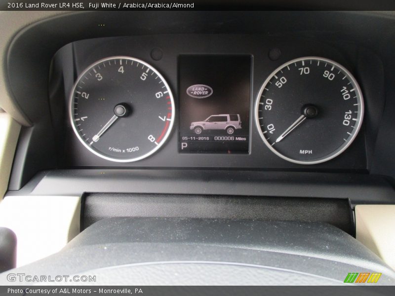 Fuji White / Arabica/Arabica/Almond 2016 Land Rover LR4 HSE