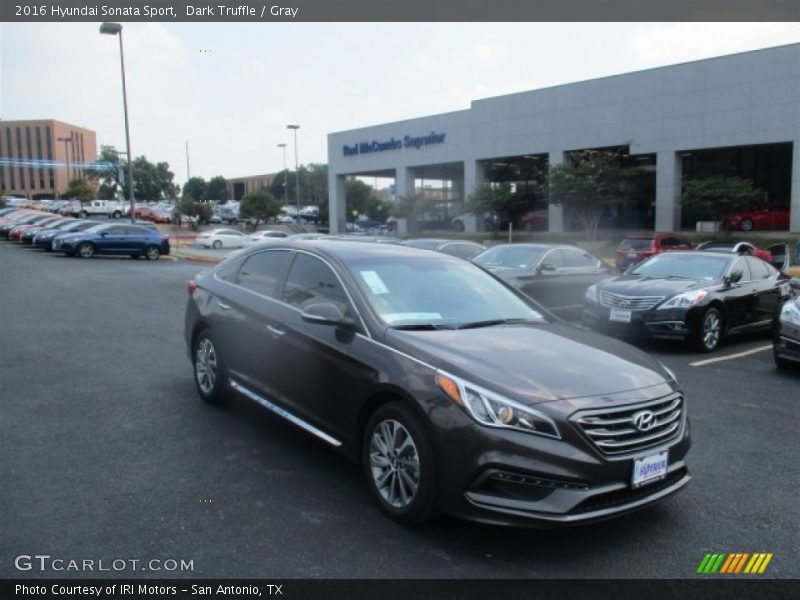 Dark Truffle / Gray 2016 Hyundai Sonata Sport