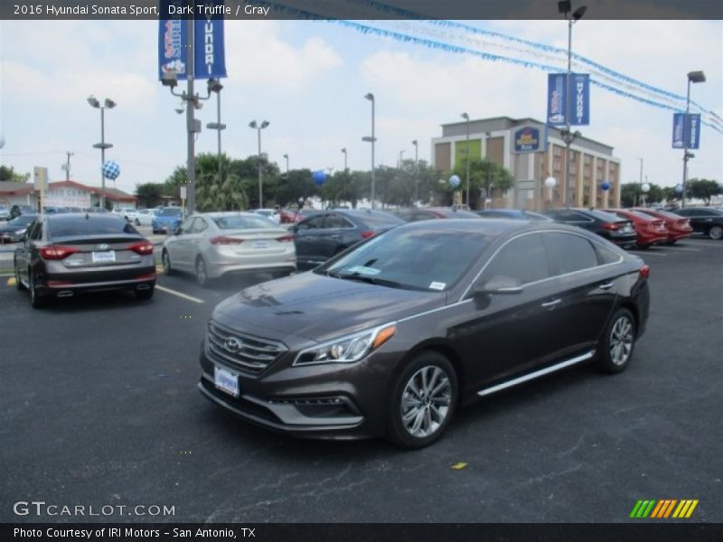 Dark Truffle / Gray 2016 Hyundai Sonata Sport