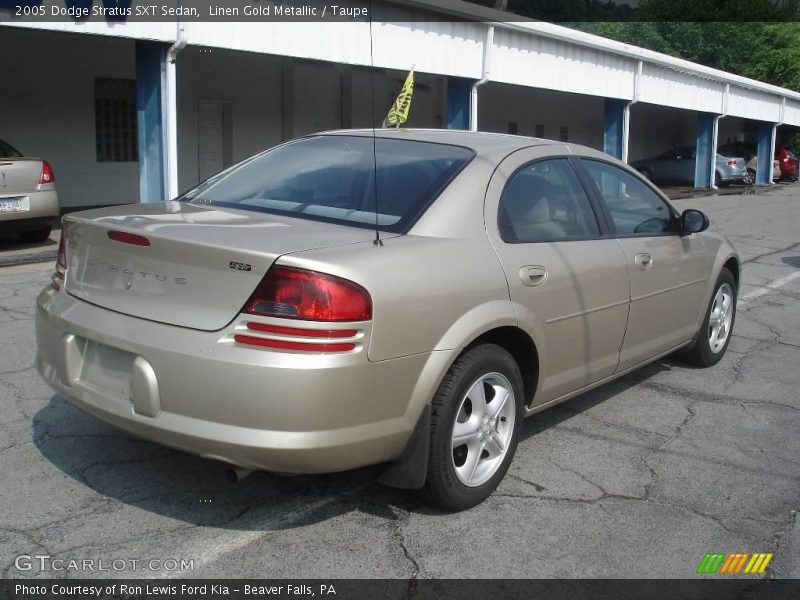Linen Gold Metallic / Taupe 2005 Dodge Stratus SXT Sedan