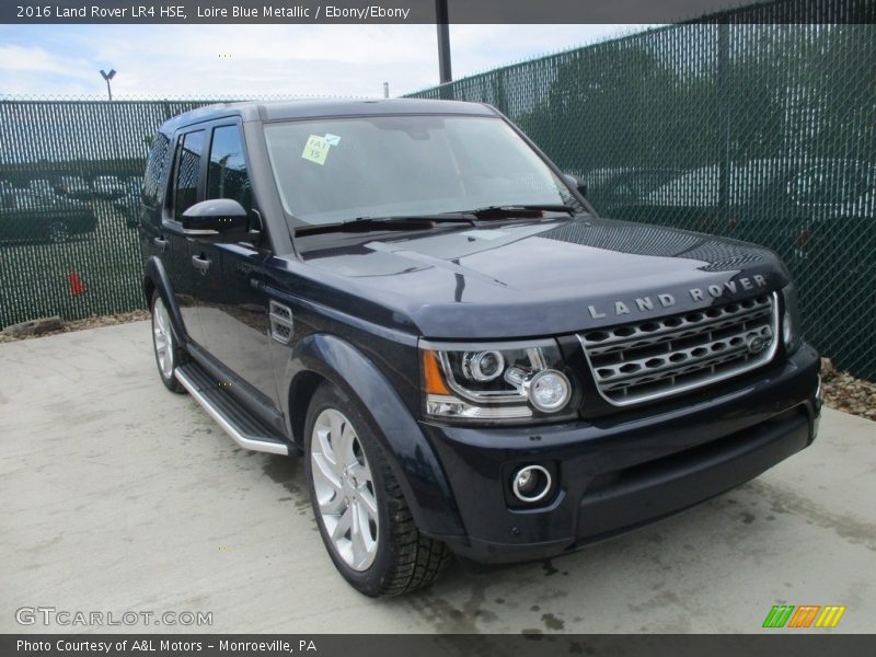 Loire Blue Metallic / Ebony/Ebony 2016 Land Rover LR4 HSE