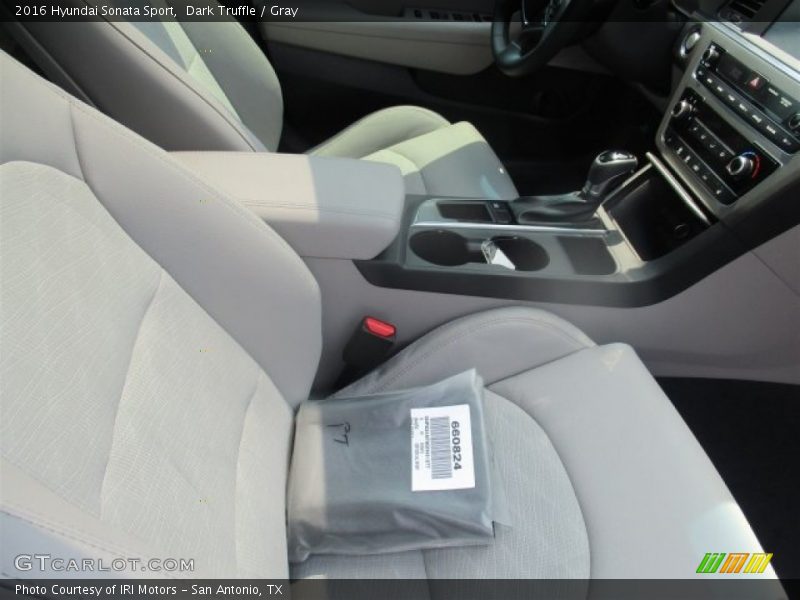 Dark Truffle / Gray 2016 Hyundai Sonata Sport