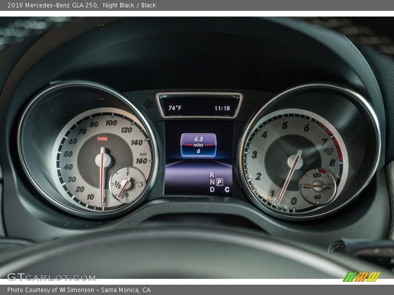 Night Black / Black 2016 Mercedes-Benz GLA 250