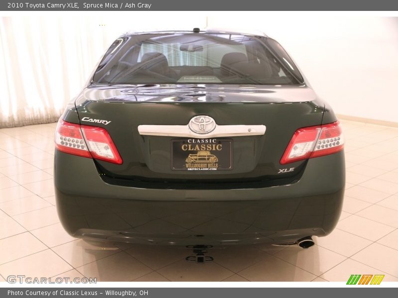 Spruce Mica / Ash Gray 2010 Toyota Camry XLE