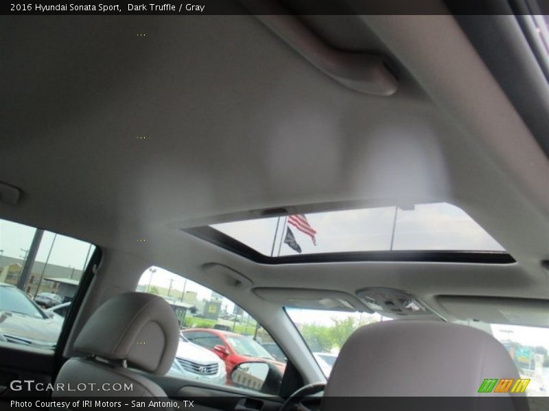 Dark Truffle / Gray 2016 Hyundai Sonata Sport