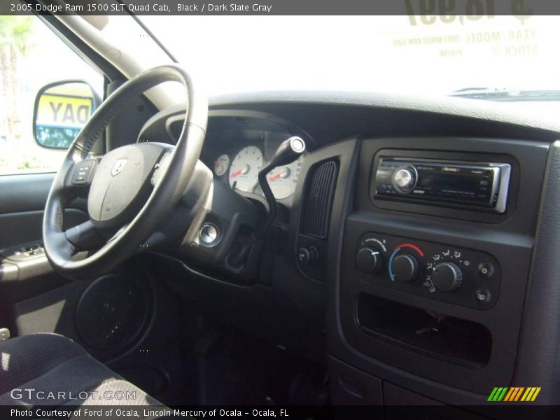 Black / Dark Slate Gray 2005 Dodge Ram 1500 SLT Quad Cab