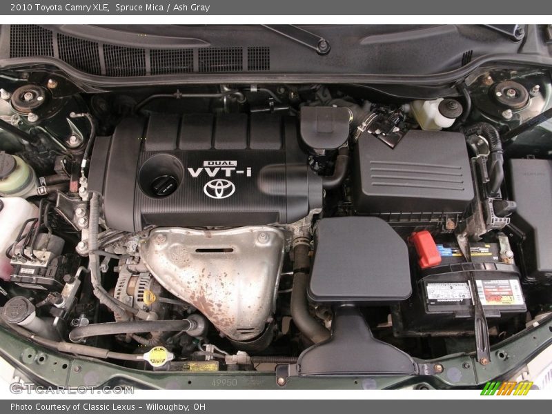 Spruce Mica / Ash Gray 2010 Toyota Camry XLE