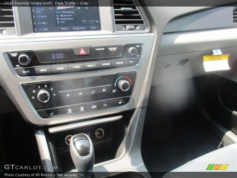 Dark Truffle / Gray 2016 Hyundai Sonata Sport