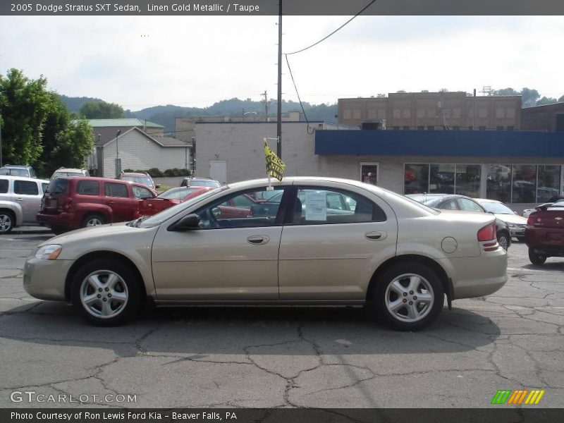 Linen Gold Metallic / Taupe 2005 Dodge Stratus SXT Sedan