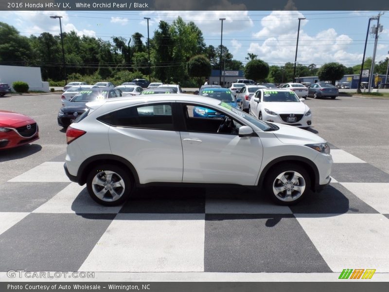 White Orchid Pearl / Black 2016 Honda HR-V LX