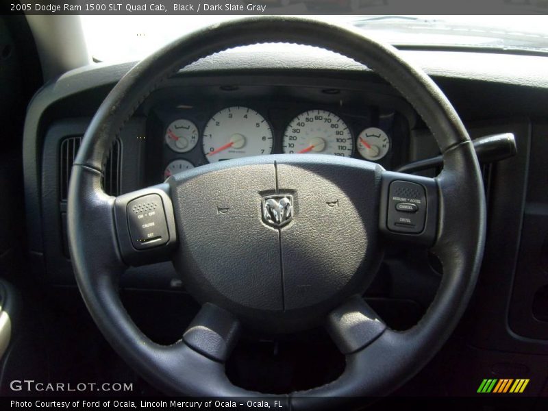 Black / Dark Slate Gray 2005 Dodge Ram 1500 SLT Quad Cab