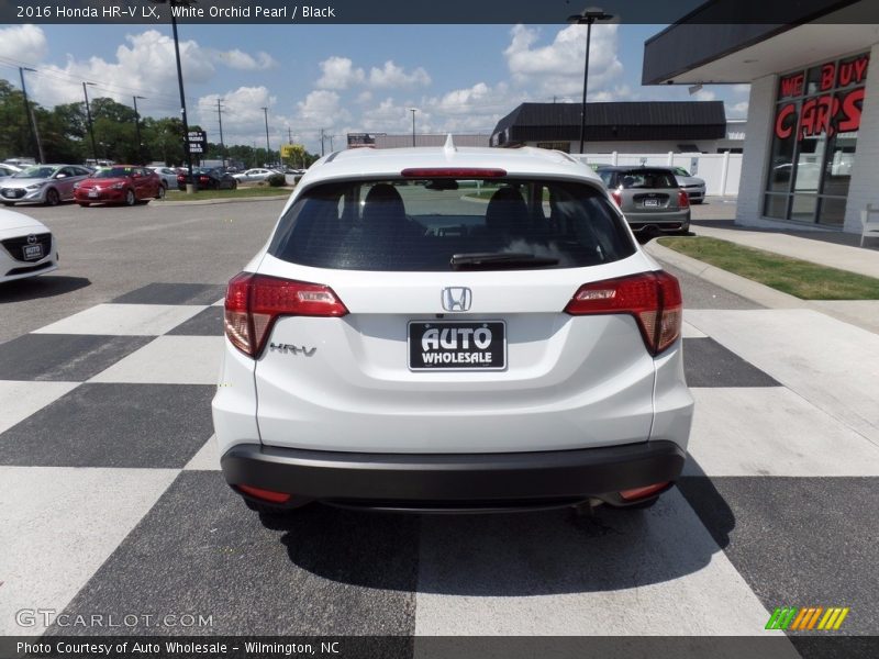 White Orchid Pearl / Black 2016 Honda HR-V LX