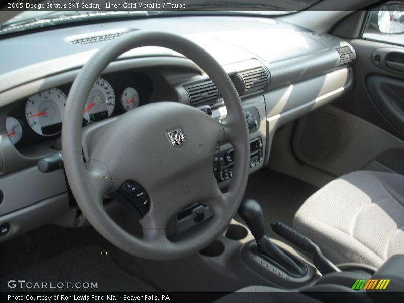 Linen Gold Metallic / Taupe 2005 Dodge Stratus SXT Sedan