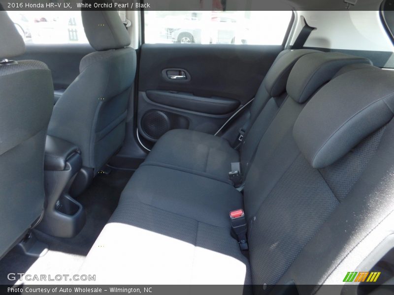 White Orchid Pearl / Black 2016 Honda HR-V LX