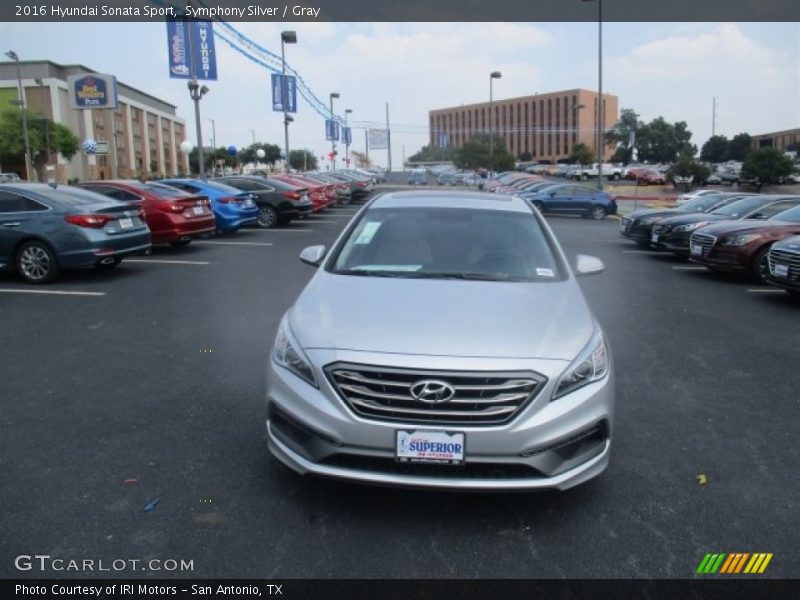 Symphony Silver / Gray 2016 Hyundai Sonata Sport
