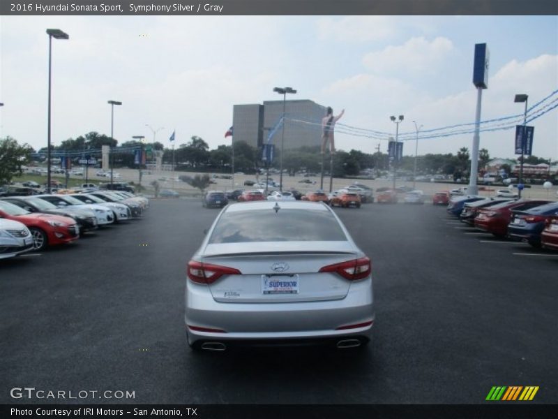 Symphony Silver / Gray 2016 Hyundai Sonata Sport