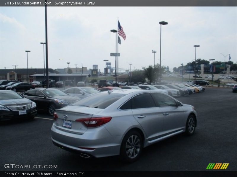 Symphony Silver / Gray 2016 Hyundai Sonata Sport