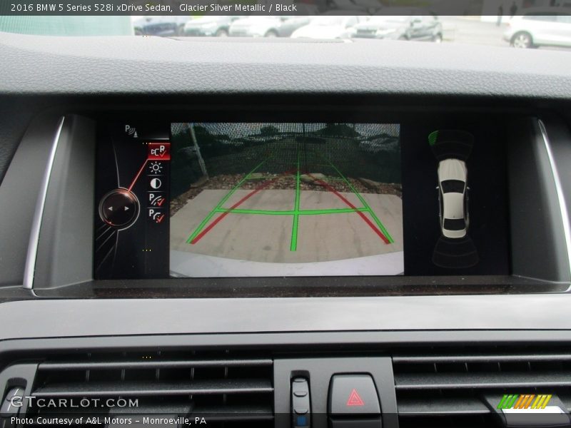 Glacier Silver Metallic / Black 2016 BMW 5 Series 528i xDrive Sedan