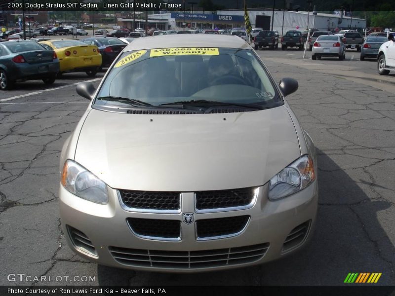 Linen Gold Metallic / Taupe 2005 Dodge Stratus SXT Sedan