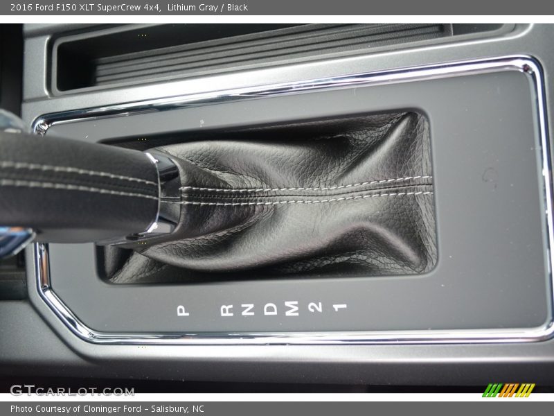 Lithium Gray / Black 2016 Ford F150 XLT SuperCrew 4x4