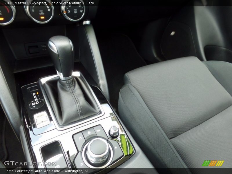 Sonic Silver Metallic / Black 2016 Mazda CX-5 Sport