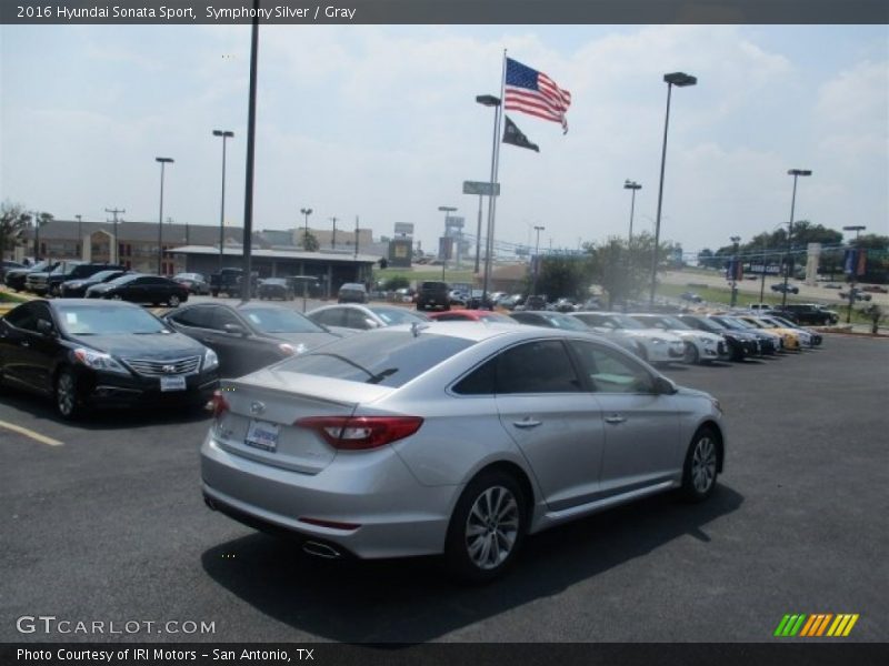 Symphony Silver / Gray 2016 Hyundai Sonata Sport