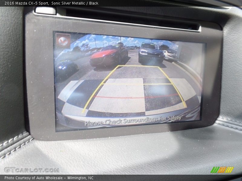 Sonic Silver Metallic / Black 2016 Mazda CX-5 Sport