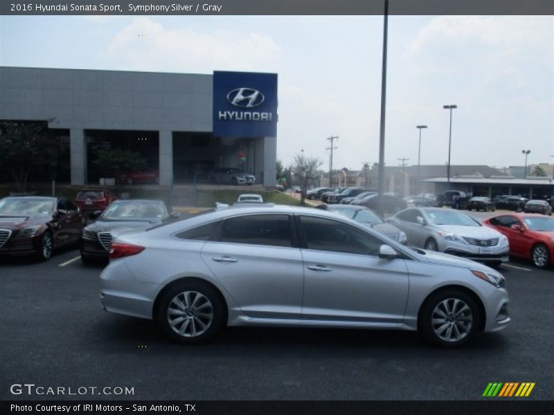 Symphony Silver / Gray 2016 Hyundai Sonata Sport