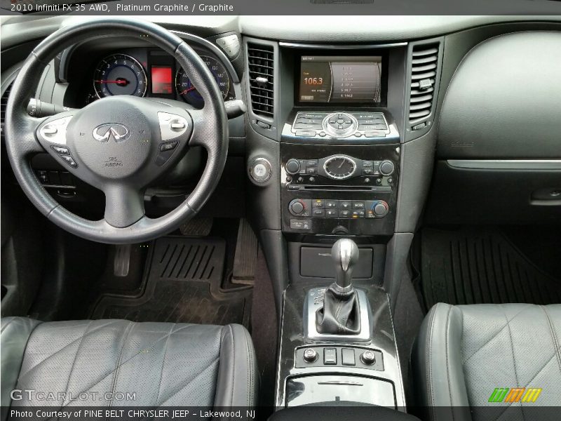 Platinum Graphite / Graphite 2010 Infiniti FX 35 AWD
