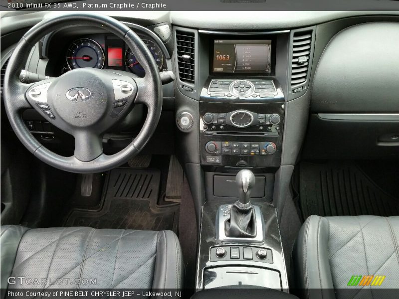 Platinum Graphite / Graphite 2010 Infiniti FX 35 AWD