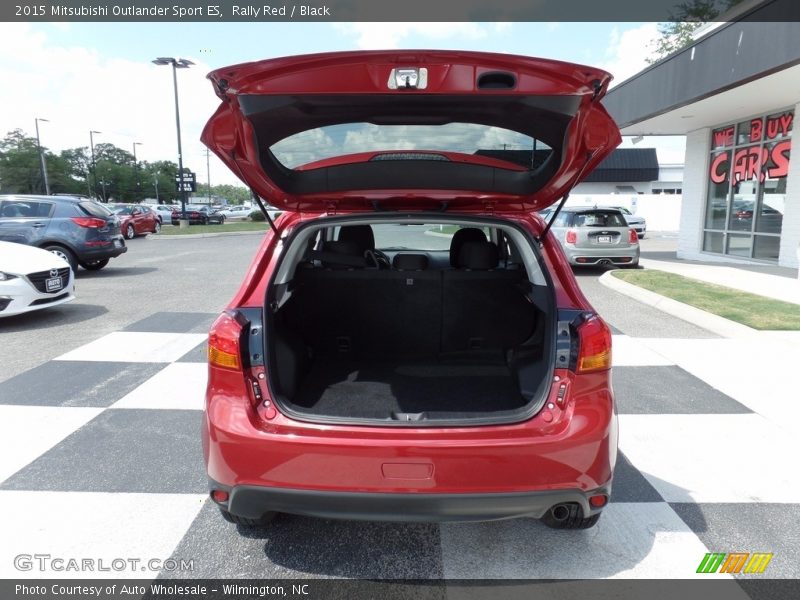 Rally Red / Black 2015 Mitsubishi Outlander Sport ES