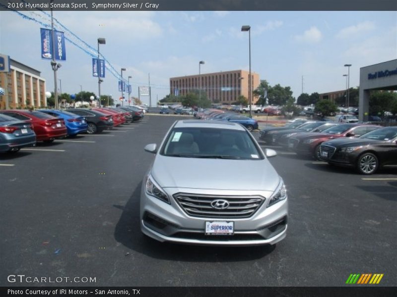 Symphony Silver / Gray 2016 Hyundai Sonata Sport
