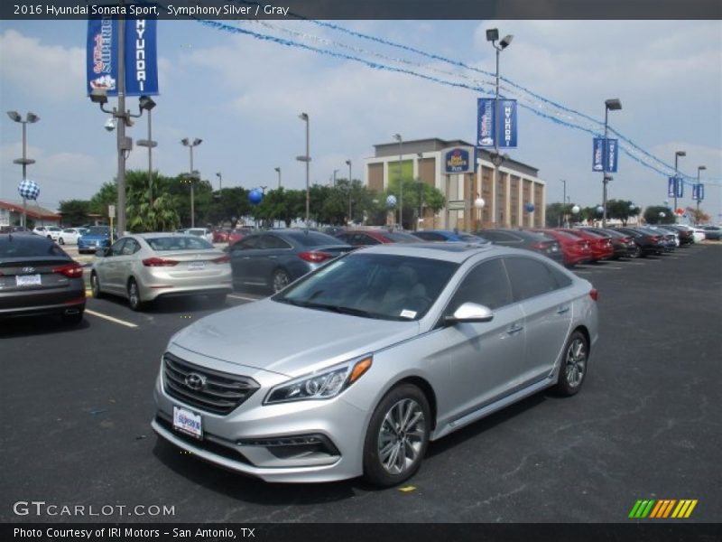Symphony Silver / Gray 2016 Hyundai Sonata Sport