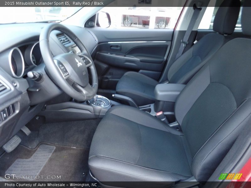 Rally Red / Black 2015 Mitsubishi Outlander Sport ES