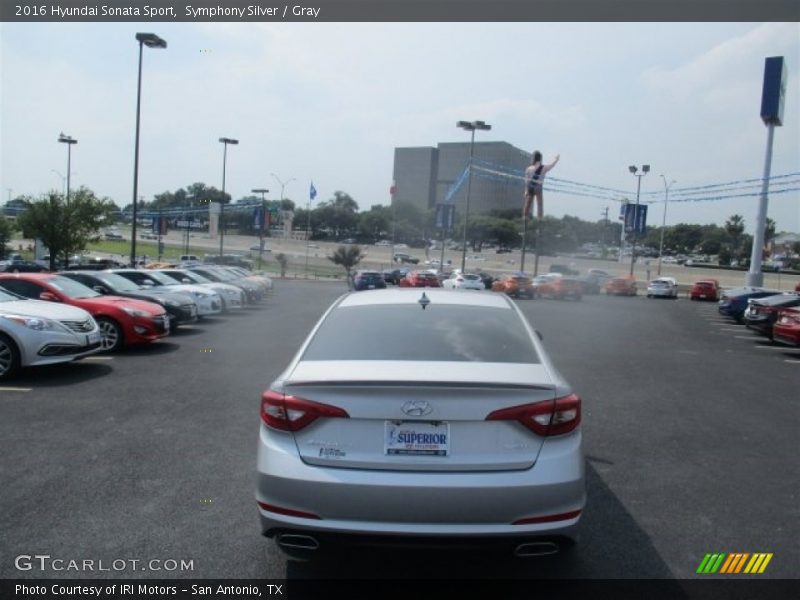 Symphony Silver / Gray 2016 Hyundai Sonata Sport