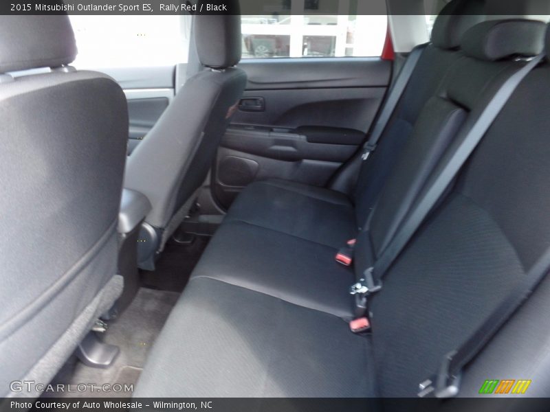 Rally Red / Black 2015 Mitsubishi Outlander Sport ES