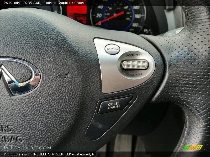 Platinum Graphite / Graphite 2010 Infiniti FX 35 AWD