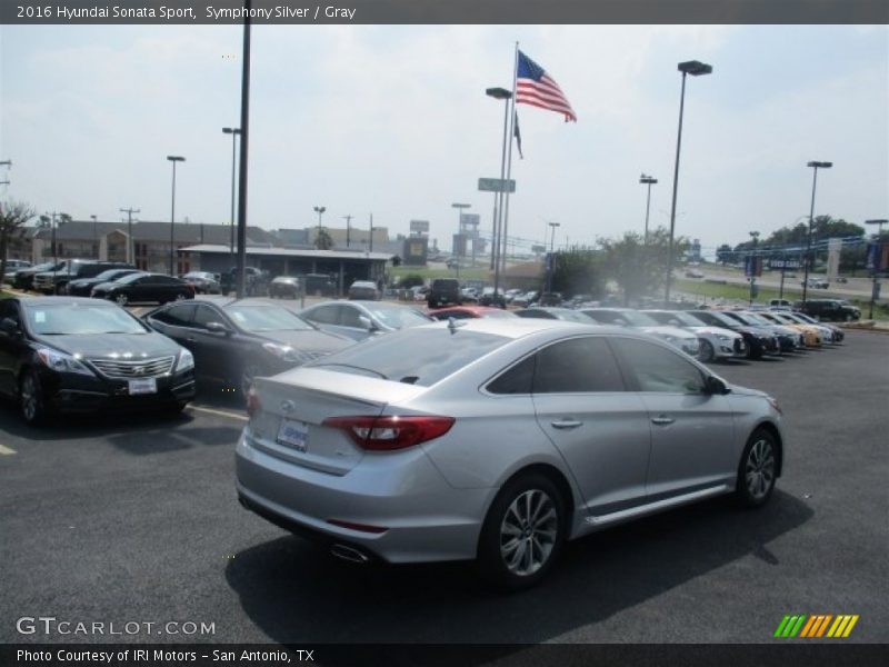 Symphony Silver / Gray 2016 Hyundai Sonata Sport