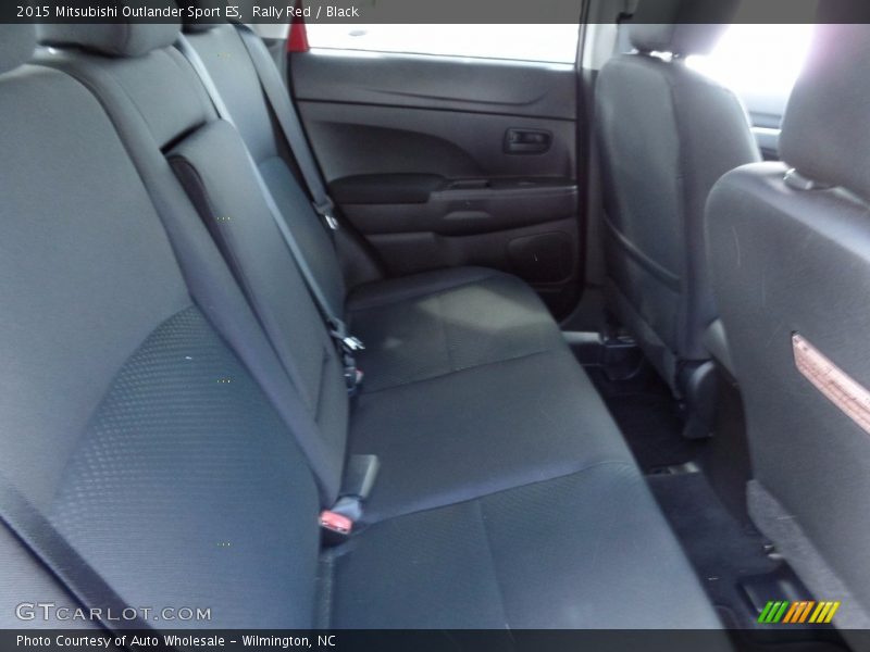 Rally Red / Black 2015 Mitsubishi Outlander Sport ES