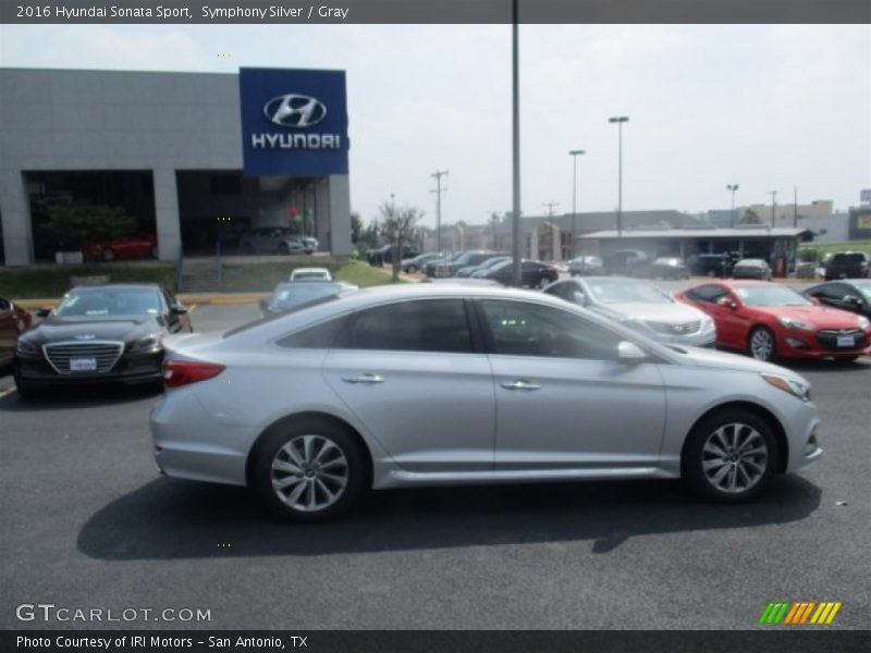 Symphony Silver / Gray 2016 Hyundai Sonata Sport