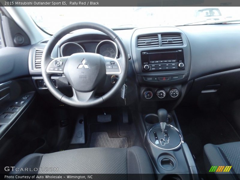 Rally Red / Black 2015 Mitsubishi Outlander Sport ES
