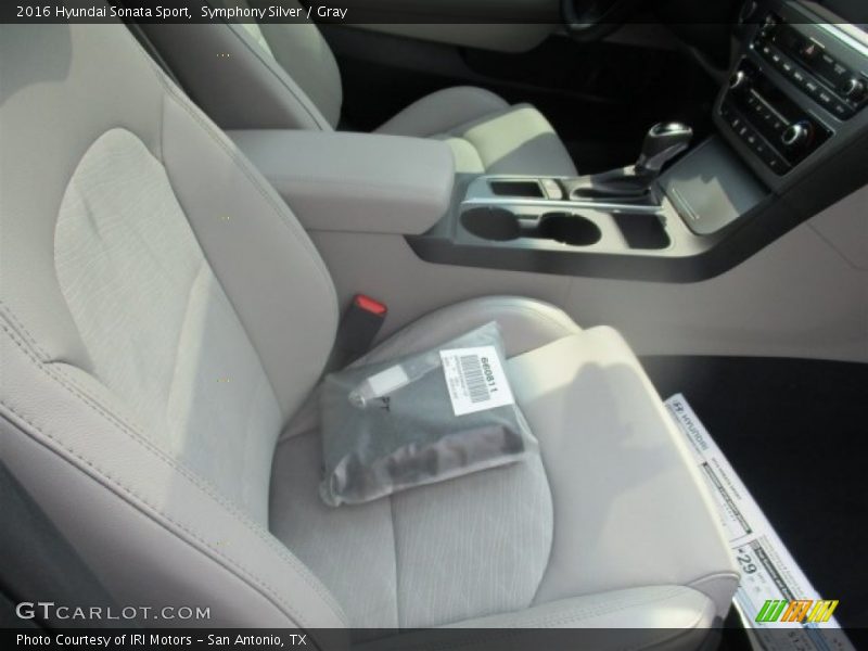 Symphony Silver / Gray 2016 Hyundai Sonata Sport